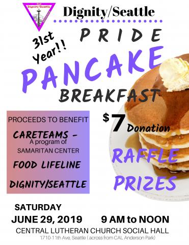 Pride Week Breakfast 2019 Flyer